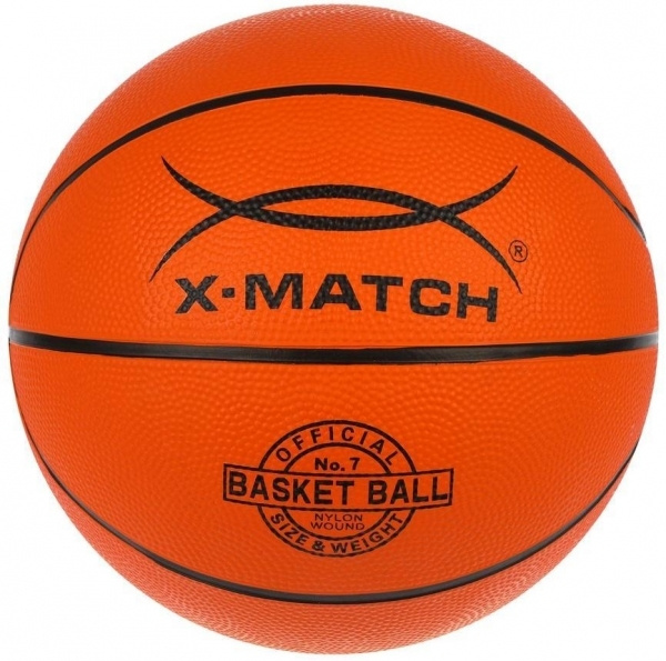 X-Match Мяч баскетбольный, 7 размер, коричневый #1
