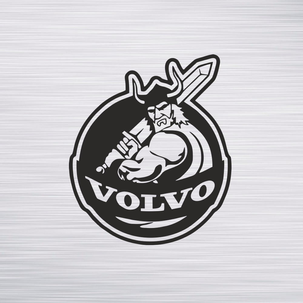Наклейка для машины "Значок Volvo" #1