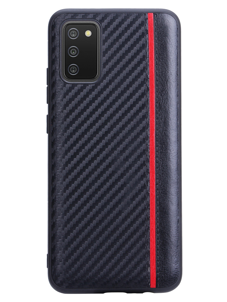 Чехол для Samsung Galaxy A02S (Самсунг Гэлакси Галакси А02С), черный  #1