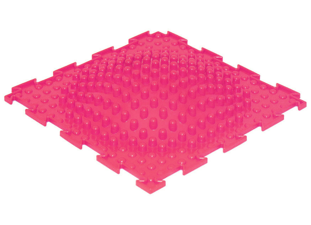 Островок жёсткий (розовый) - модульный коврик Ортодон #1