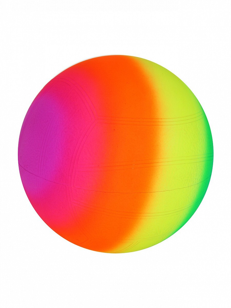 Мяч детский разноцветный, диаметр 15 см #1