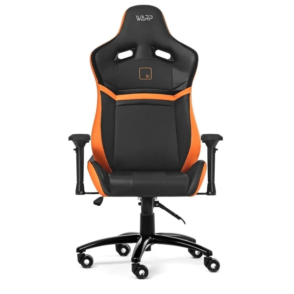 Игровое кресло WARP Gr чёрно-оранжевое (GR-BOR) #1