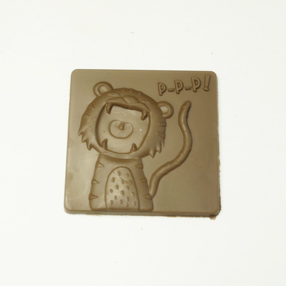 Подарочная шоколадная плитка Frade/Фраде - Тигрррр (вес-64г) (молочный)  #1