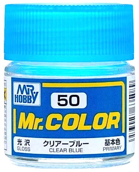 Mr.Color Краска эмалевая цвет Синий лак глянцевый, 10мл #1