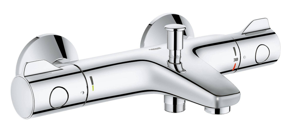 Термостатический смеситель для ванны GROHE Grohtherm 800, хром (34567000)  #1