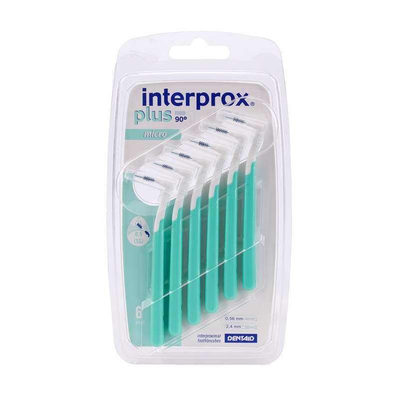 Межзубные ершики для брекетов Interprox Plus Micro, 6 шт (0,9 мм), 1 упаковка  #1