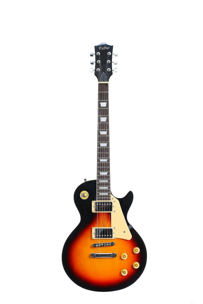 Электрогитара Les Paul ( H+H, 2V+2T) Jordani Yellow #1