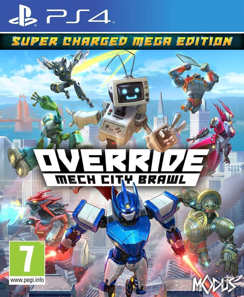 Игра Override: Mech City Brawl Super Charged Mega Ed (PlayStation 4, PlayStation 5, Английская версия) #1