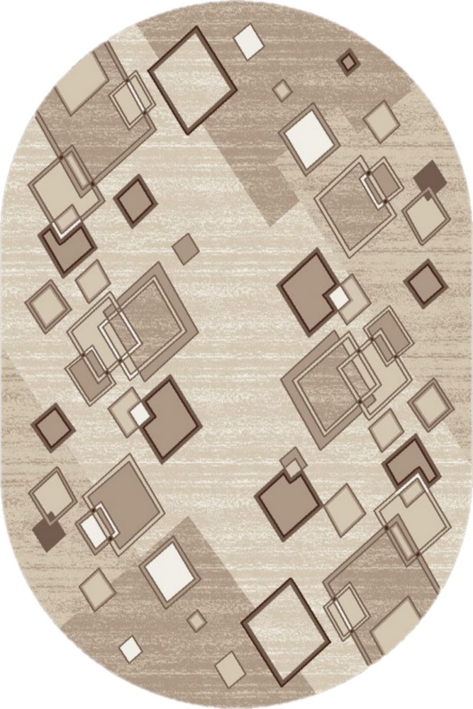 Ковер на пол 1,6м-2,3м (160х230 см) Витебские ковры Вивальди Ковер овальный арт. 2960/а6о  #1