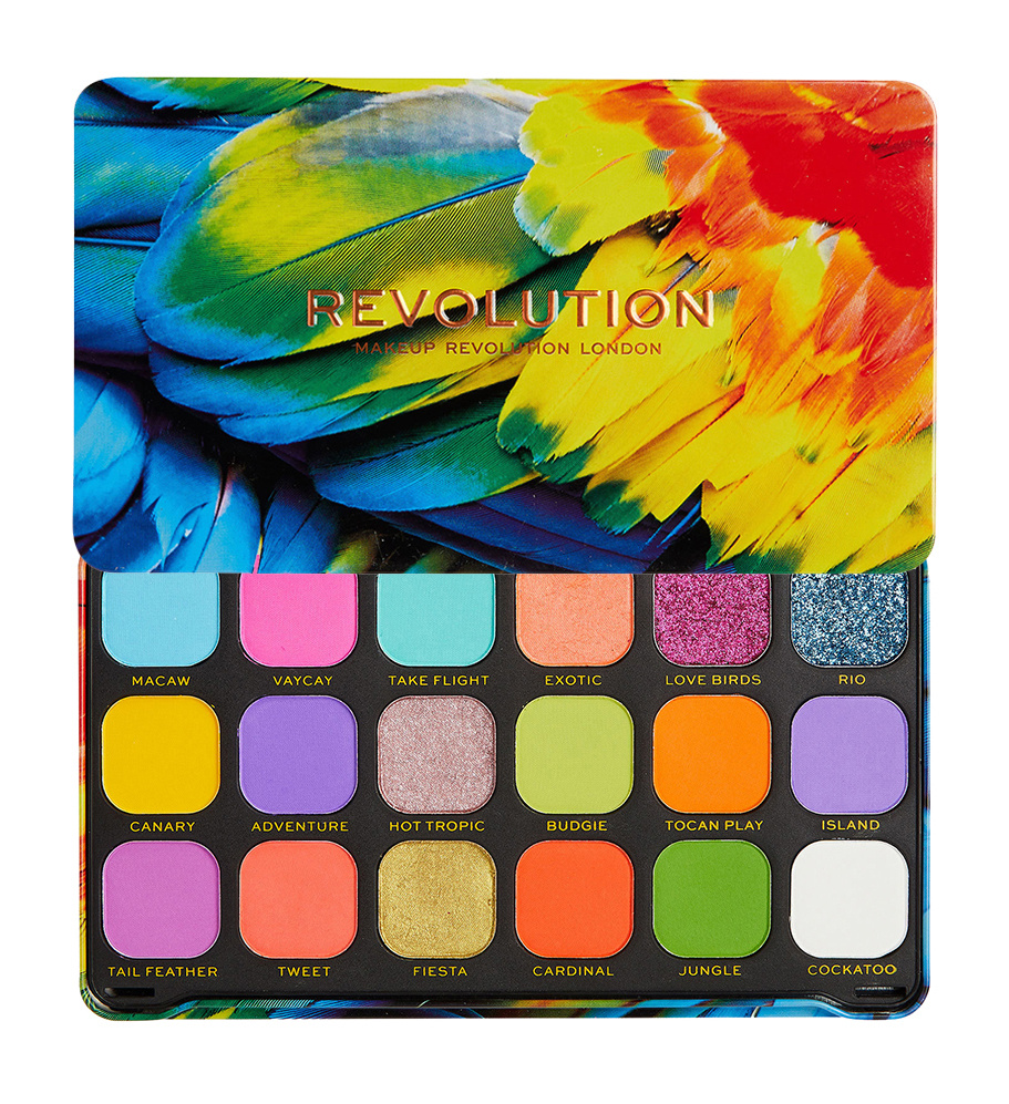 Палетка теней Revolution Makeup Forever Flawless: Bird of Paradise #1