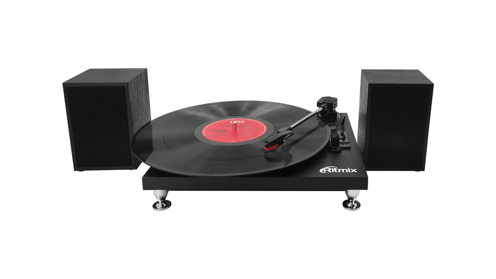 Виниловый проигрыватель RITMIX LP-240 Black wood #1