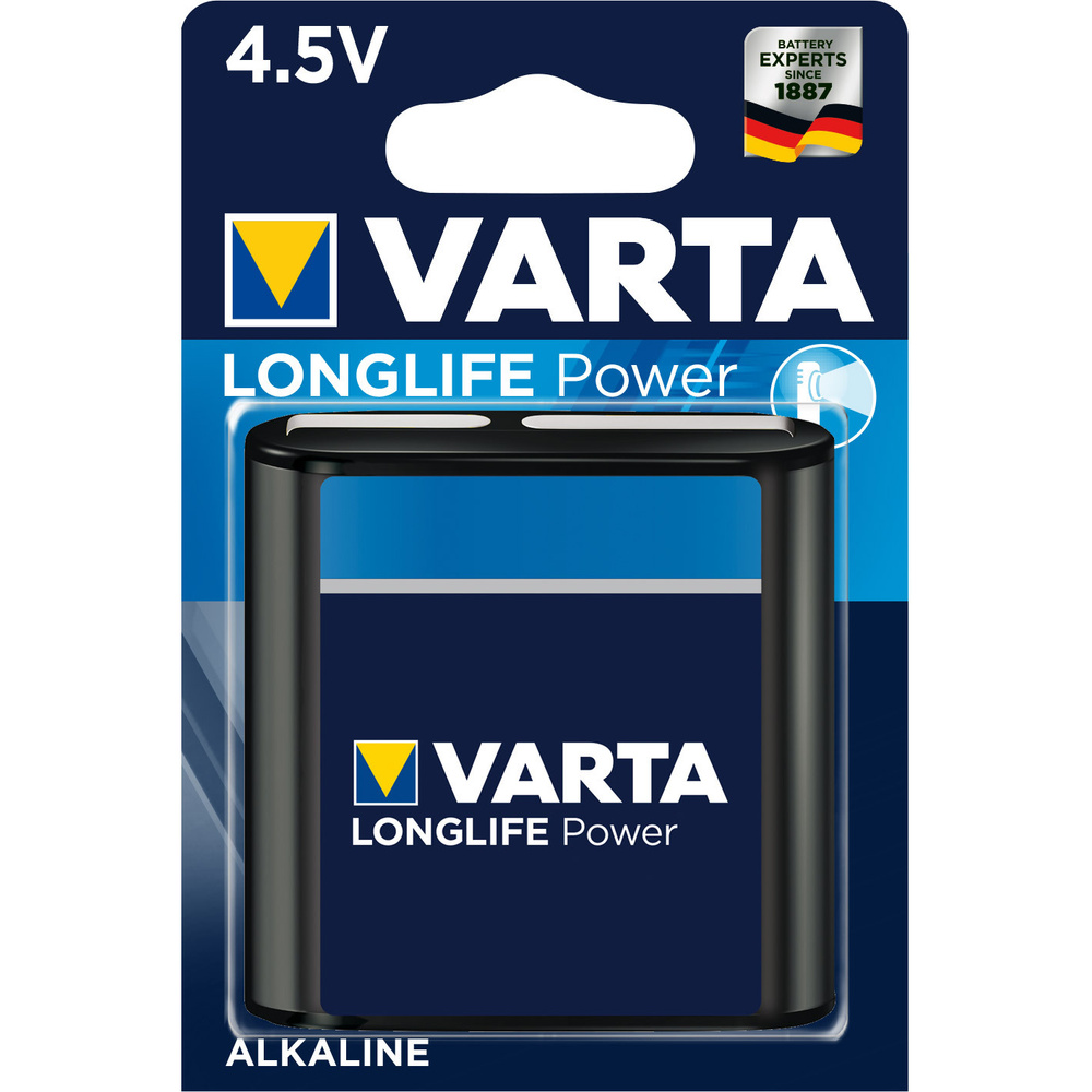 Varta Батарейка 3R12, Щелочной тип, 4,5 В, 1 шт #1