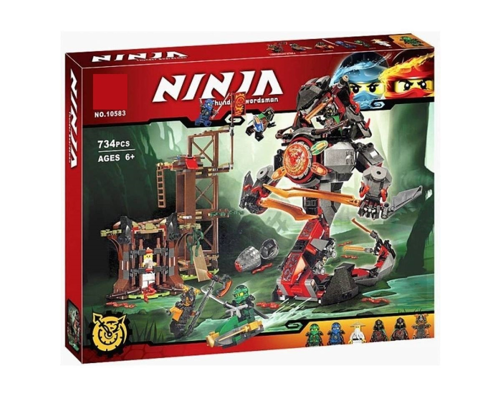 Конструктор Ninja NinjaGo Ниндзяго Железные удары судьбы 10583, 740 дет.  #1