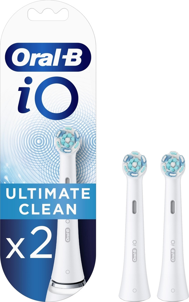 Насадки для зубных щеток Oral-B iO Ultimate Clean White, 2 шт (для серии iO)  #1