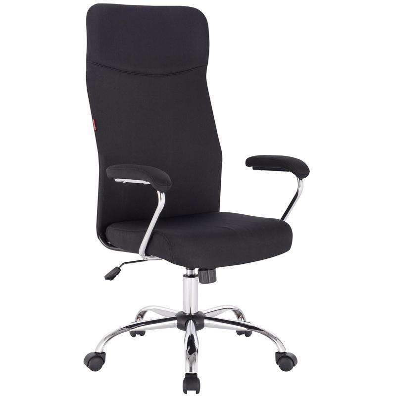 Кресло BN_Sp_EChair-590 TC ткань черный, хром #1