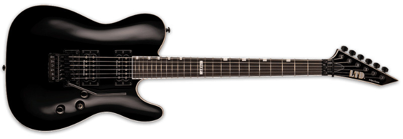 ESP GUITARS Электрогитара ECLIPSE 87 BLK 6-струнная, корпус Красное дерево  #1