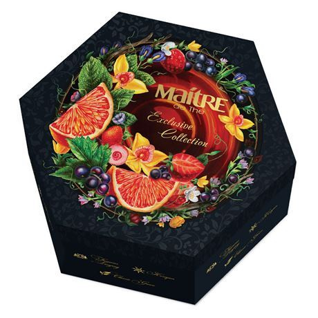 Maitre Чай ассорти Exсlusive Collection 12 вкусов в саше 60 пак., 3 упаковки  #1