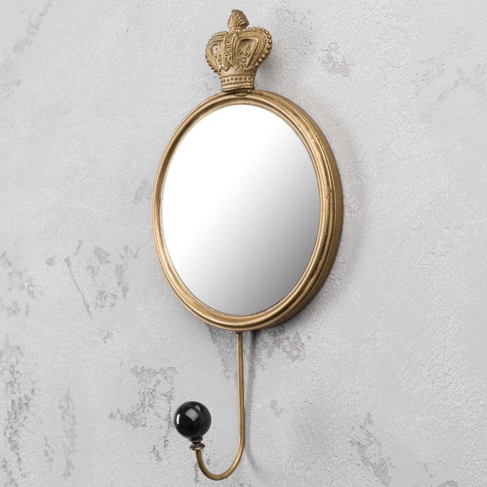 Крючок Small Hook With Mirror And Crown #1