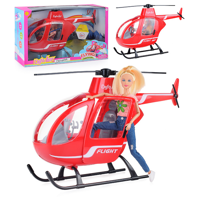 Вертолет для куклы 8422 с куклой, в коробке #1