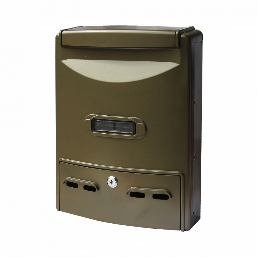 Почтовый ящик MASTER LOCK цвет: коричневое золото / почтовый ящик металлический/ почтовый ящик с замком/ #1