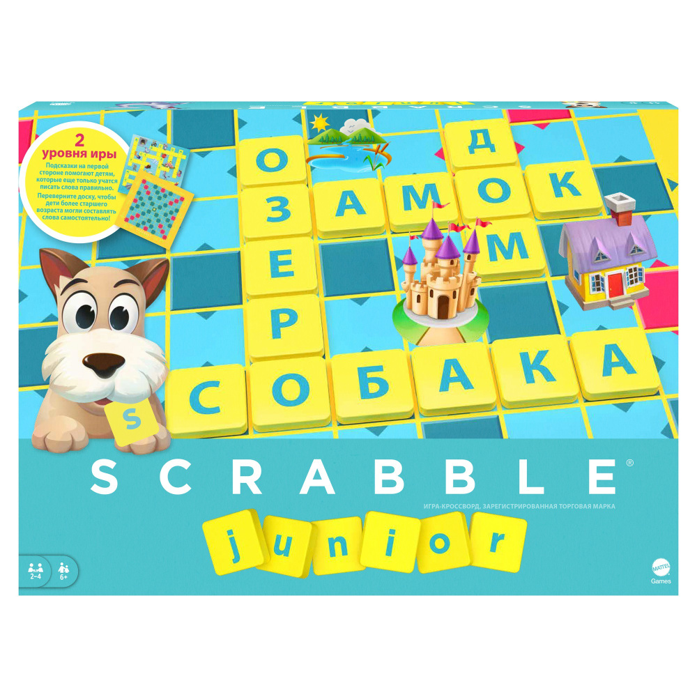 Игра настольная / Games Scrabble Junior / Скраббл Джуниор Y9736 #1