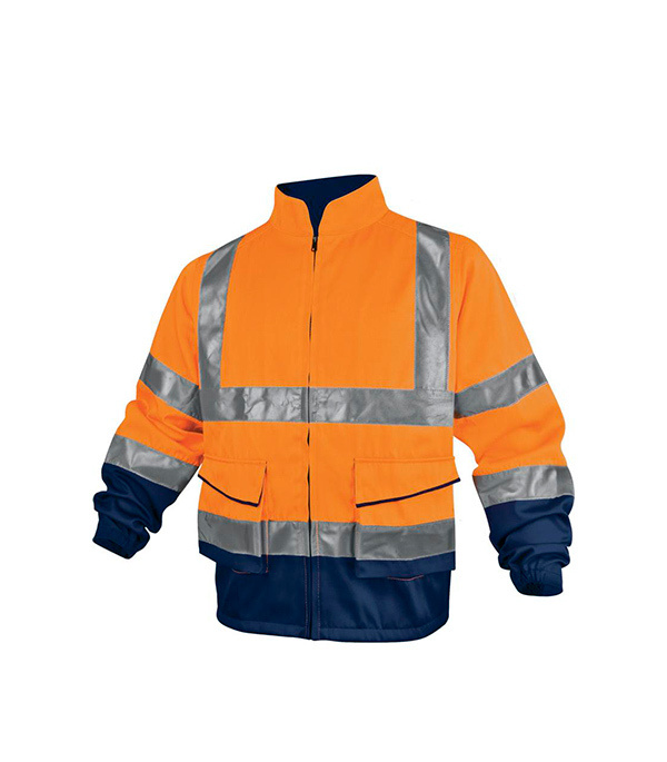 Куртка рабочая сигнальная Delta Plus (PHVE2OMTM) 44-46 (M) рост 156-164 см флуоресцентная оранжевая  #1