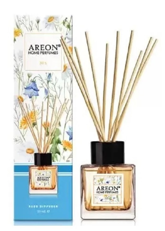 Ароматизатор AREON флакон с палочками 50 мл HOME PERFUME STICKS GARDEN 50ML SPA BHP03  #1