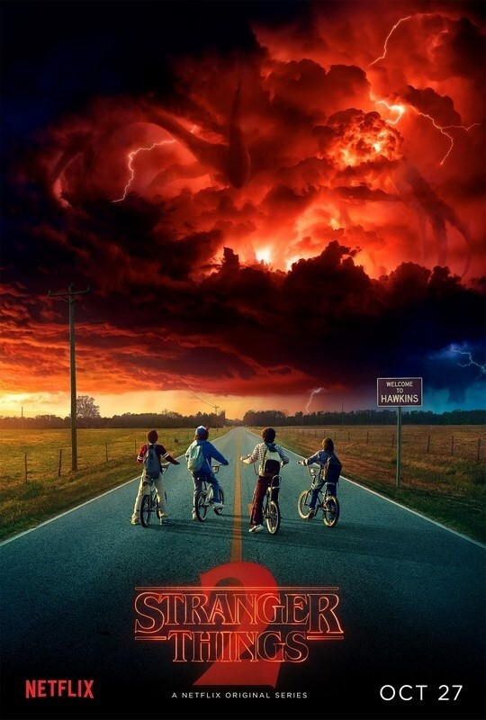 плакат, постер Очень странные дела (Stranger Things), Мэтт Даффер, Росс Даффер, Шон Леви на холсте, размер #1