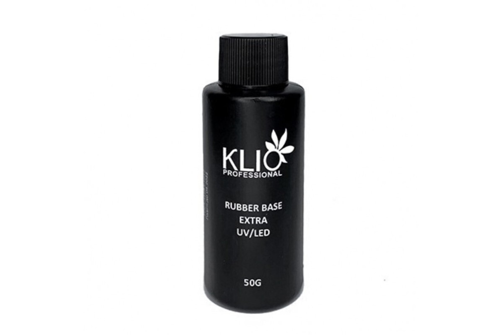 Klio Professional Rubber Base Extra 50 ml Клио каучуковая база Экстра 50 мл  #1