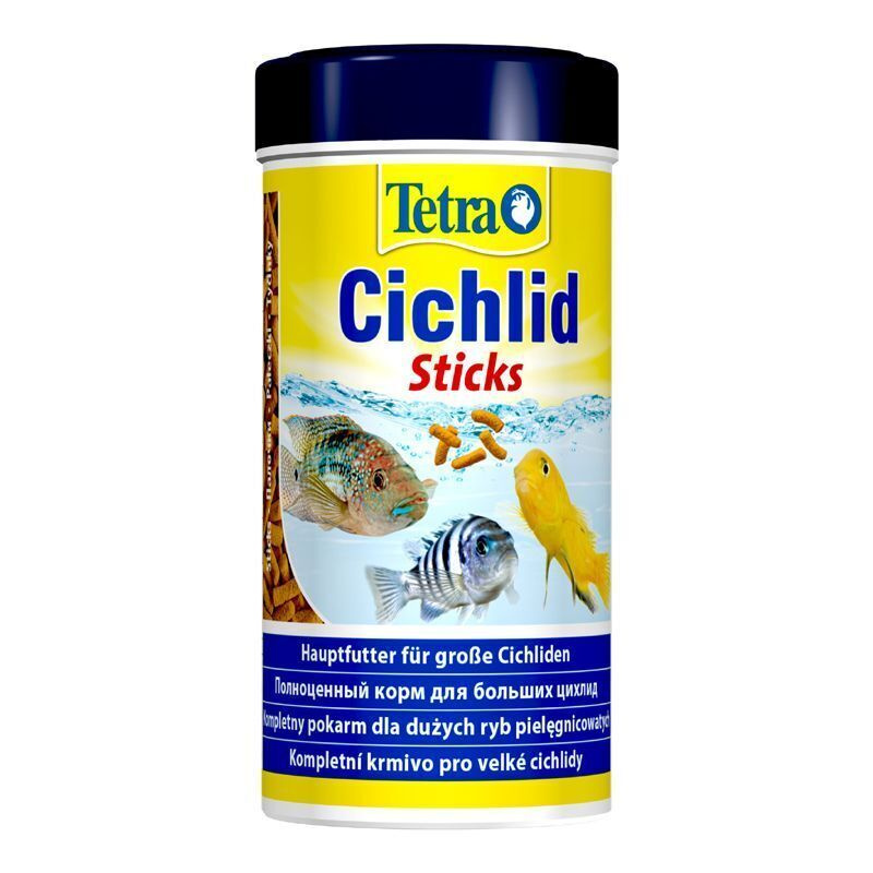 Tetra Корм для всех видов цихлид, палочки Cichlid Sticks, 0.095 кг #1