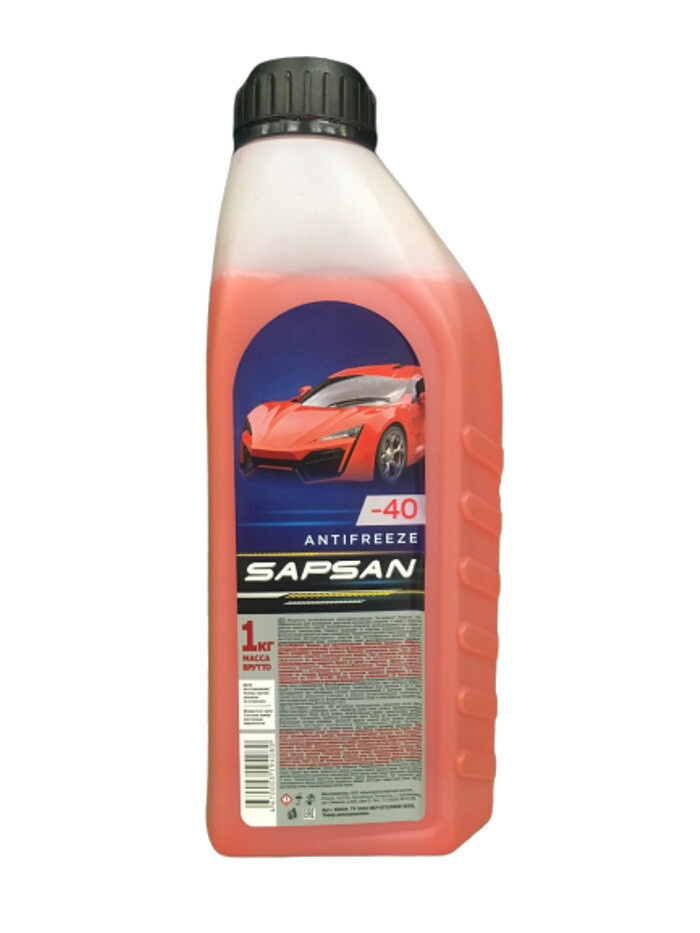 Антифриз Sapsan Red 1кг (60004) #1