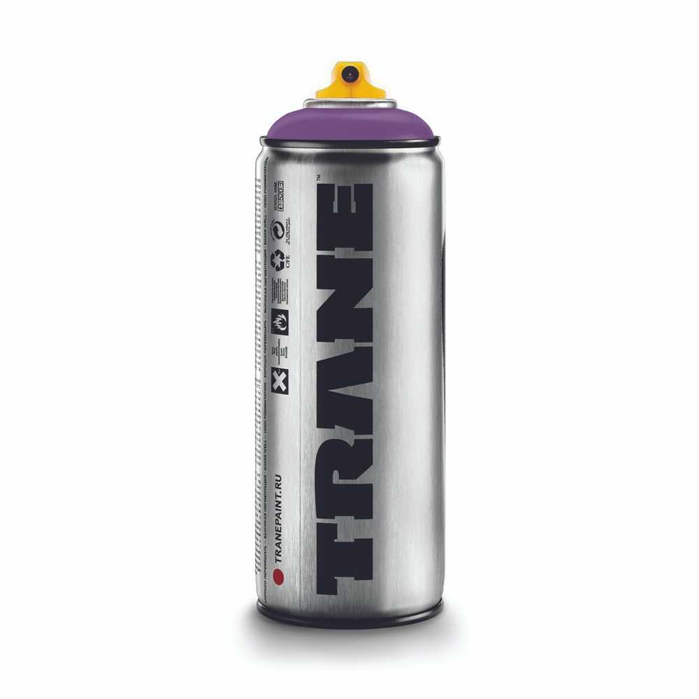Краска аэрозольная для граффити TRANE матовая, цвет 3250 Super 158 фиолетовый, 400 мл  #1