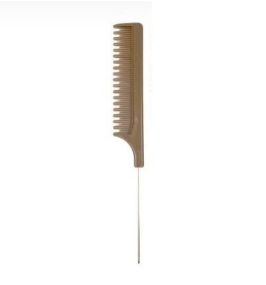 Inter-Vion Расческа для волос с металлическим шипом, 1 шт #1