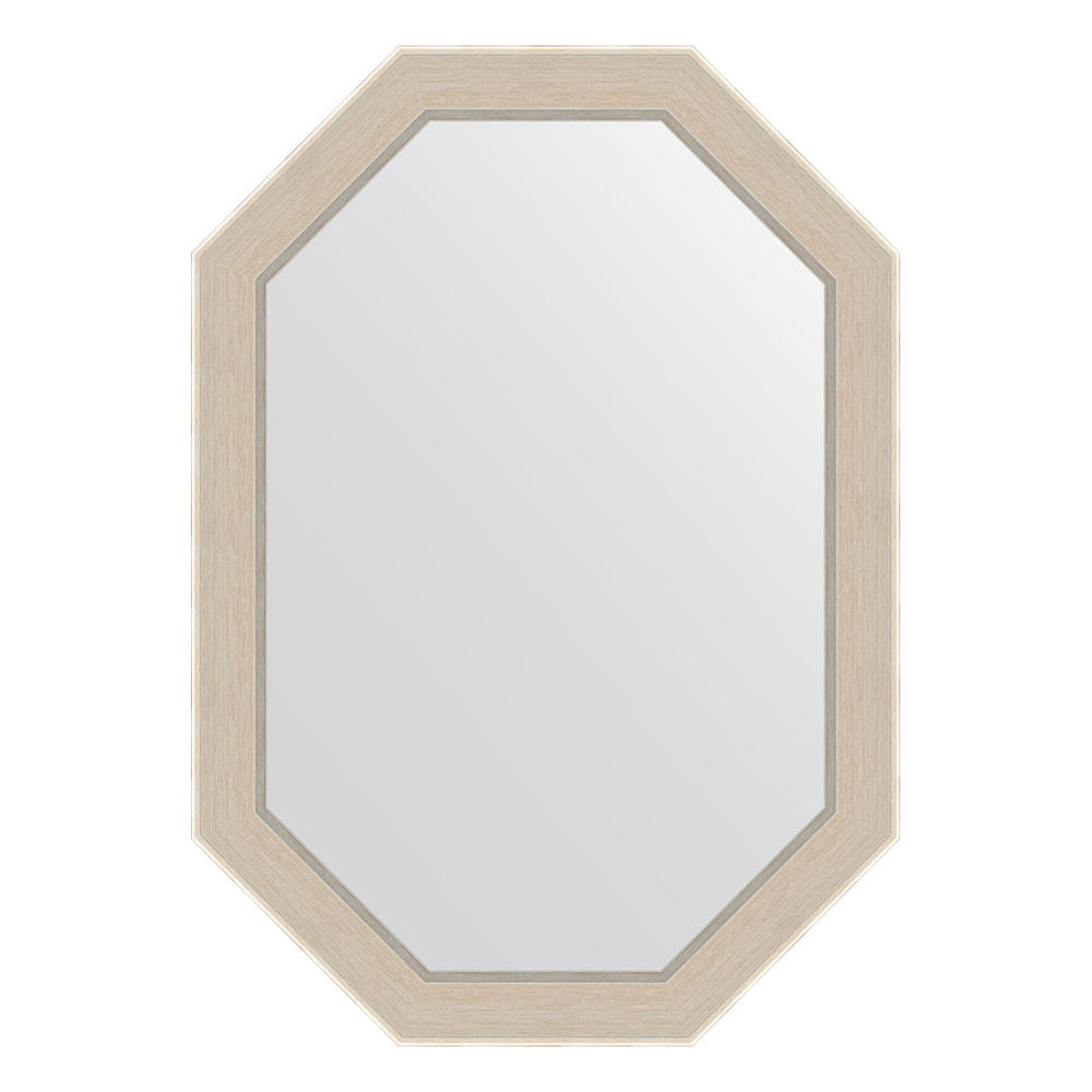 Зеркало в багетной раме - травленое серебро 52 mm (49x69 cm) (EVOFORM) BY 7281  #1