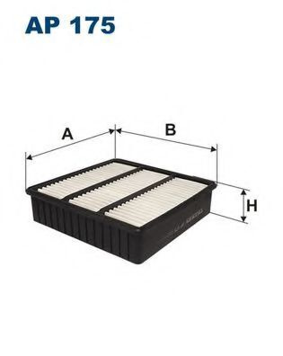 FILTRON Фильтр воздушный арт. AP175, 1 шт. #1