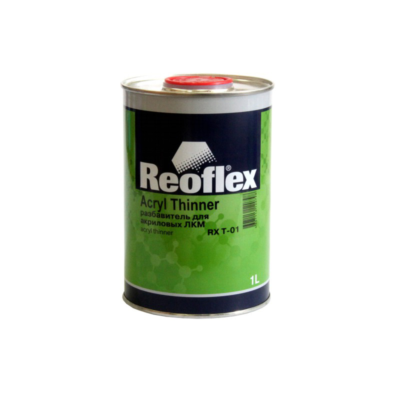 REOFLEX Разбавитель для акриловых ЛКМ Acryl Thinner RX T-01, 1литр #1