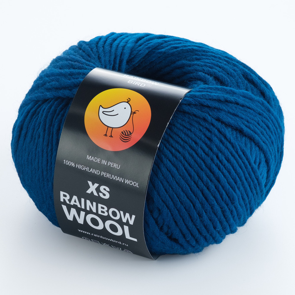 Пряжа для вязания RAINBOW WOOL XS (IMPERIAL), 120м, 120гр, 100% Перуанская шерсть  #1