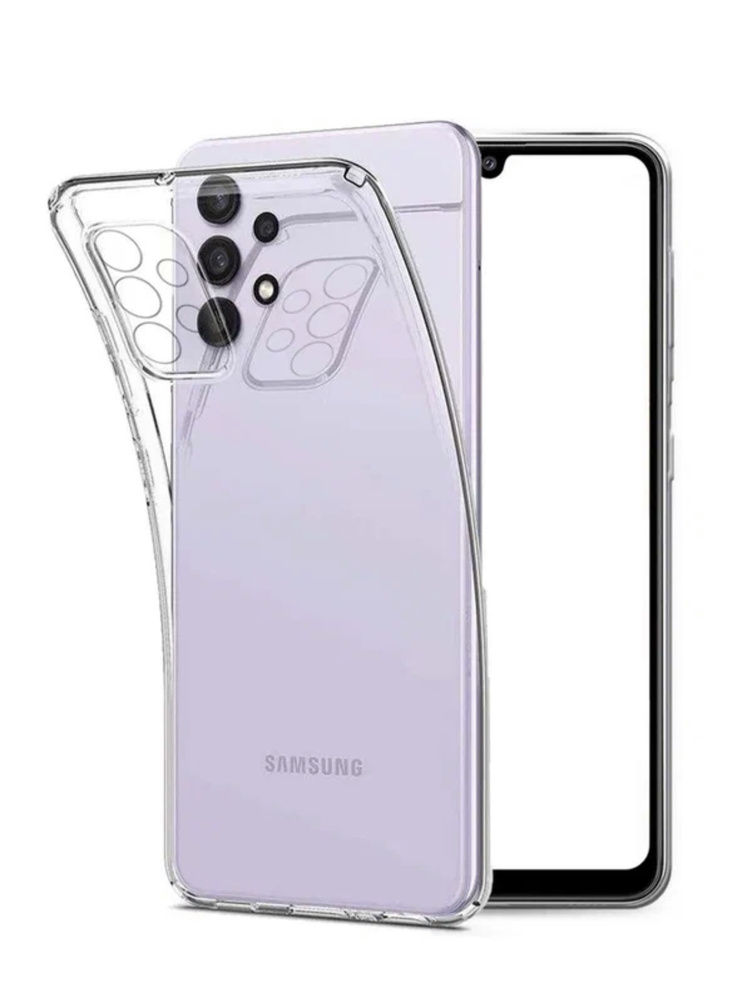 Чехол силиконовый прозрачный на Samsung A53 5G a53 5g a 53 ( Самсунг А53 5g а53 5г а 53 5 джи ) защита #1