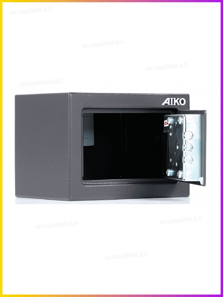 Сейф мебельный для хранения денег, документов и ценностей AIKO 140x195x140 с электронным замком  #1