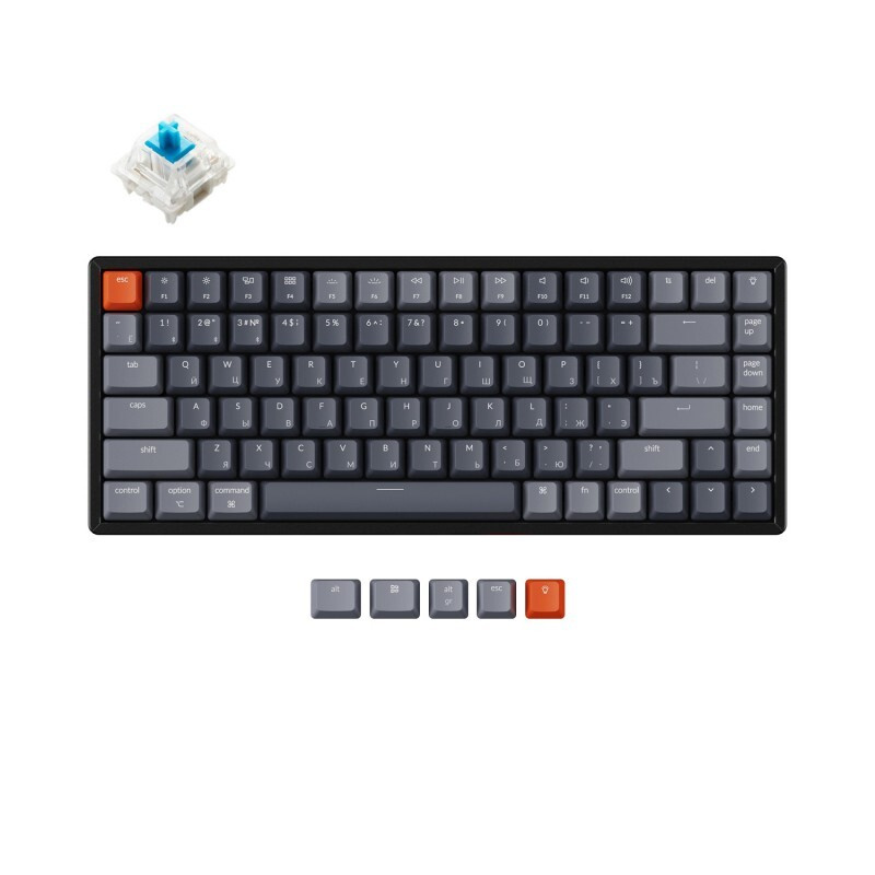 Игровая клавиатура Keychron K2 RGB Hotswap Gateron Blue (K2-C2H) #1