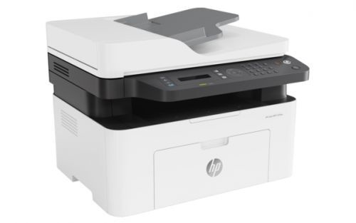 HP МФУ Лазерное Laser MFP 137fnw, белый, черный #1