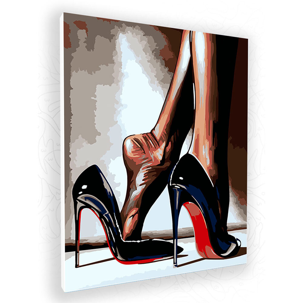 Картина по номерам Mozartismile на холсте, на подрамнике. Набор для ...