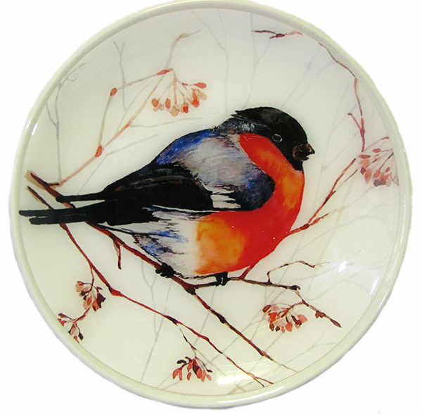 Декоративная тарелка "Птицы", 20 см #1