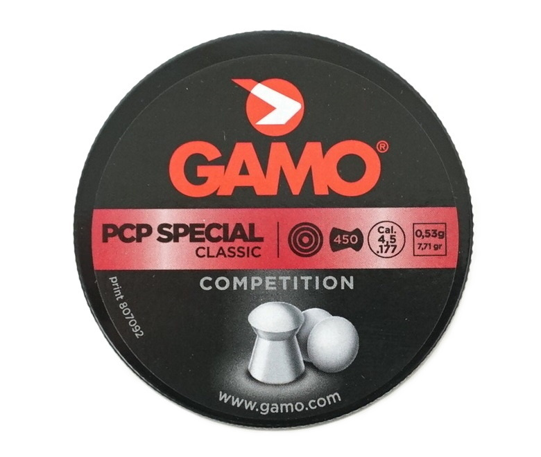 Пули Gamo PCP Special 4,5 мм, 0,52 г (450 штук) #1