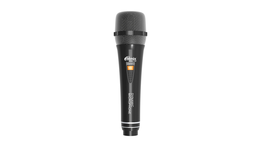 Микрофон Ritmix RDM-131 черный, проводной #1