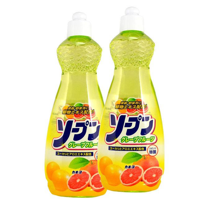 Kaneyo Soap Средство для мытья посуды, овощей и фруктов с ароматом грейпфрут, 600мл., в комплекте 2 шт. #1