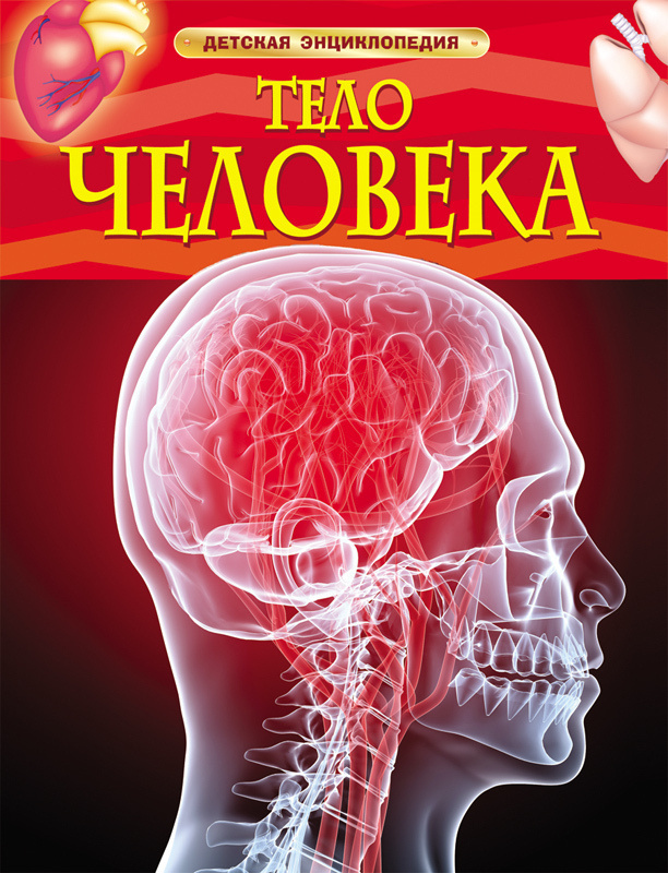 ТЕЛО ЧЕЛОВЕКА Детская Энциклопедия Формат а4, красная РОСМЭН  #1