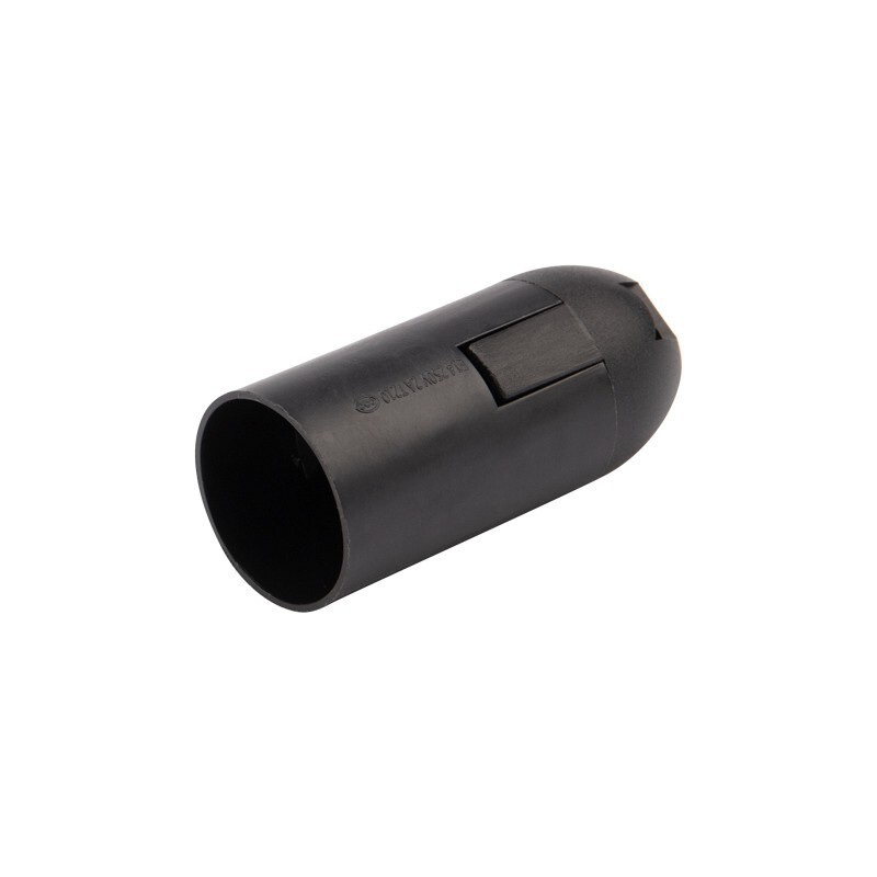 Патрон REXANT, пластиковый термостойкий подвесной Е14, черный (3 шт)  #1