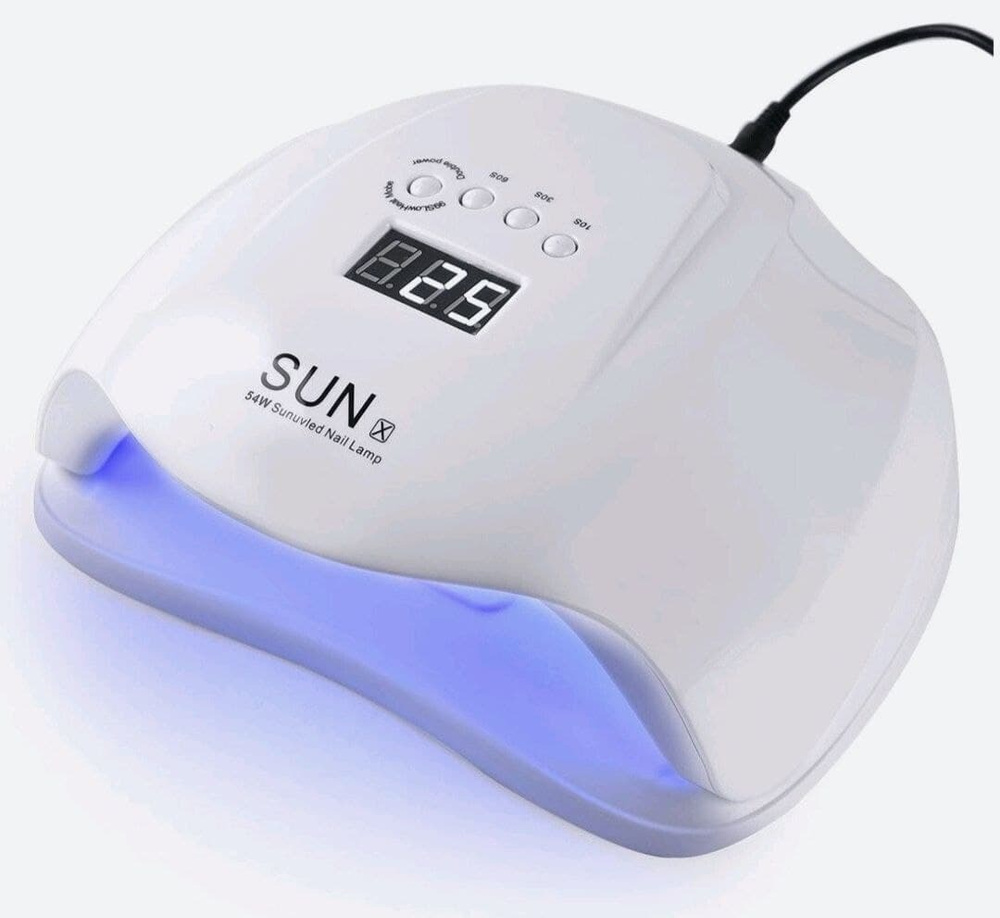 SUN MAX X UV/LED лампа для маникюра, для сушки ногтей 54W #1