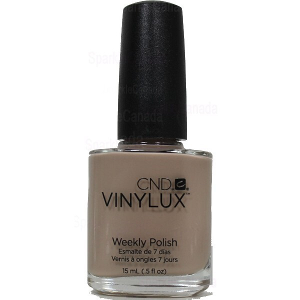 CND Винилюкс Профессиональный недельный лак VINYLUX, Svelte suede №124, 15 мл  #1